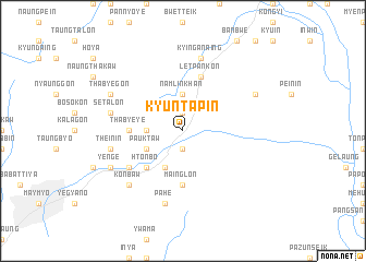 map of Kyun-ta-pin