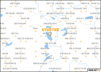map of Kyun-ywa