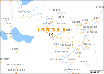 map of Kyurdchullu