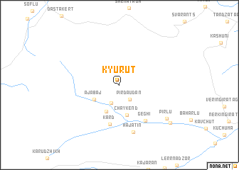 map of Kʼyurut