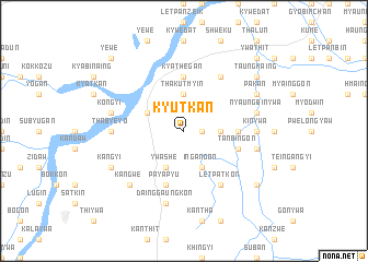 map of Kyutkan