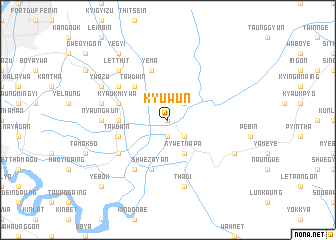 map of Kyuwun