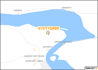 map of Kyvtydpom