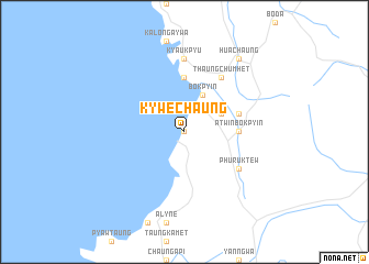 map of Kywechaung