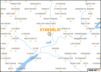 map of Kywedalin