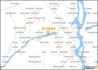 map of Kywede