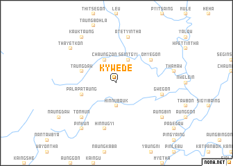 map of Kywede