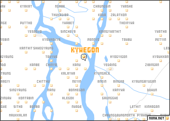 map of Kywegon