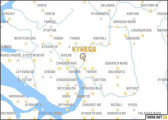 map of Kywegu