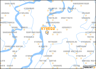 map of Kywegu