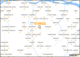 map of Kywegu