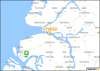 map of Kywegu
