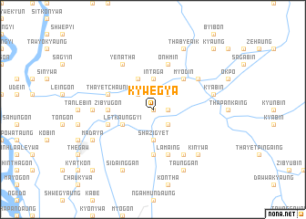 map of Kywègya