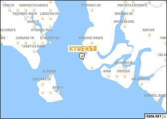 map of Kywehsa