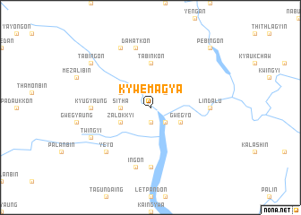 map of Kywemagya