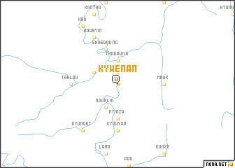 map of Kywenan