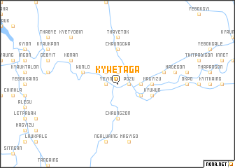 map of Kywetaga