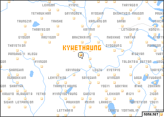 map of Kywethaung
