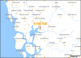 map of Kywetke