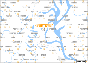 map of Kywetkyun