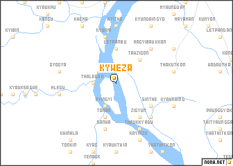 map of Kyweza