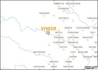 map of Kywèzin