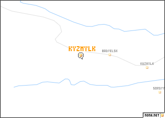 map of Kyz\