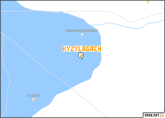 map of Kyzylagach