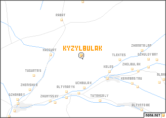 map of (( Kyzyl-Bulak ))