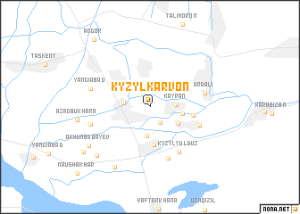 map of Kyzyl-Karvon
