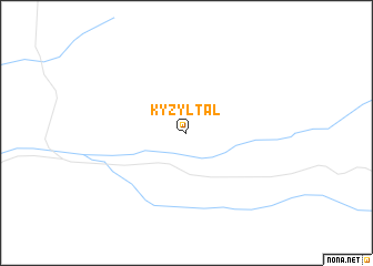 map of Kyzyltal