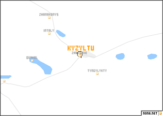 map of Kyzyltu