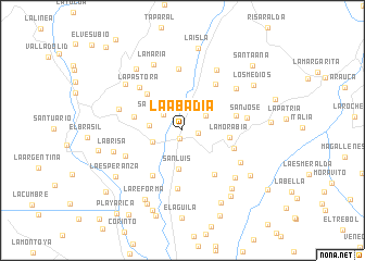 map of La Abadía