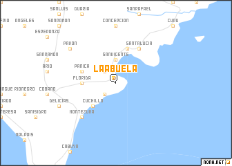 map of La Abuela