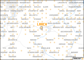 map of Laach