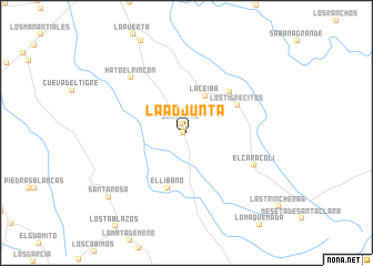 map of La Adjunta