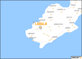 map of Laadla