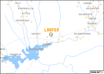 map of Laafer