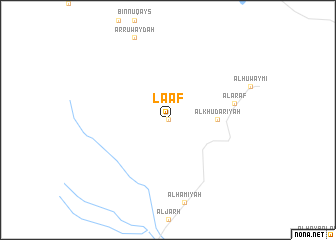 map of La‘af