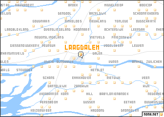 map of Laag-Dalem