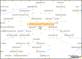 map of Laag-Duurswoude