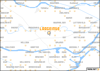 map of Laageinde