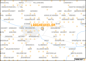 map of Laag-Heukelom