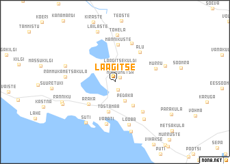 map of Laagitse