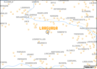 map of La Aguada