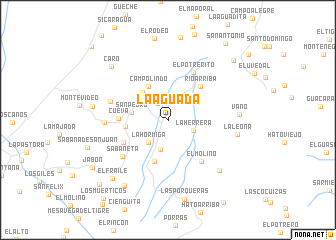 map of La Aguada