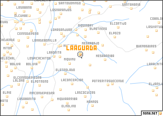 map of La Aguada