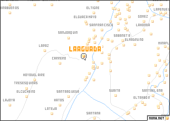 map of La Aguada