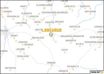 map of La Aguada