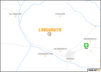 map of La Aguadita